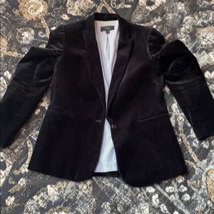 Jcrew parke velvet blazer
